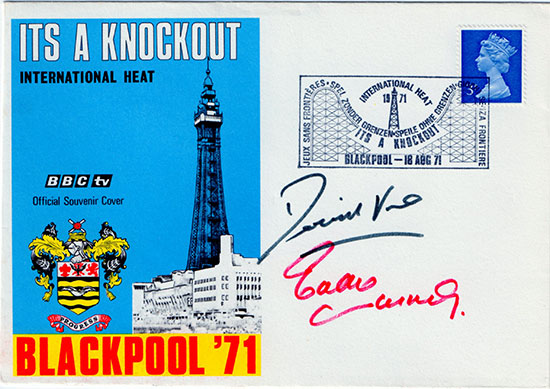 Official Souvenir Cover - Blackpool JSF 1971