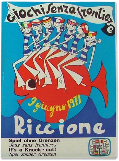 1971 JSF Programme - Riccione, Italy